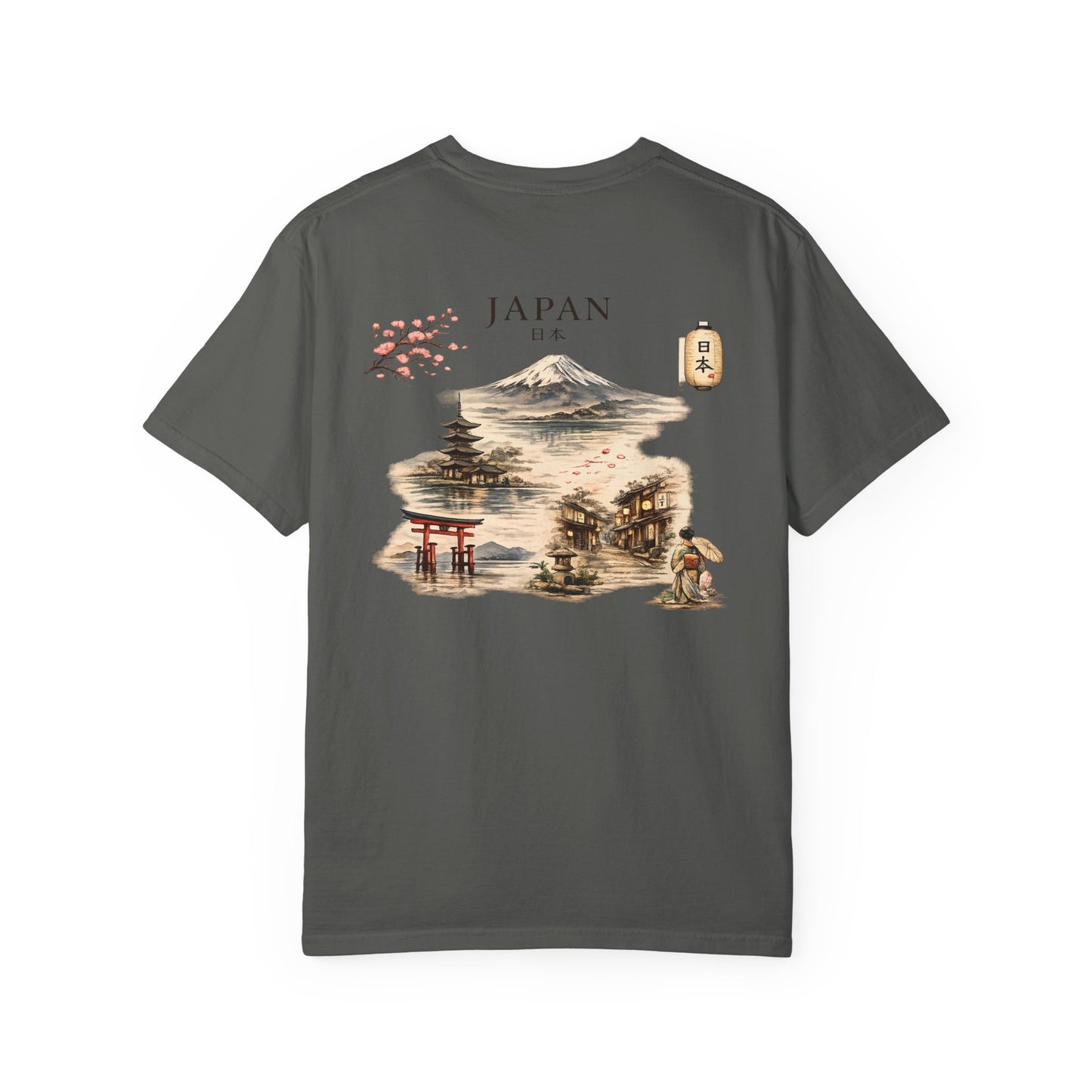 Mount Fuji & Sakura Travel T-Shirt
