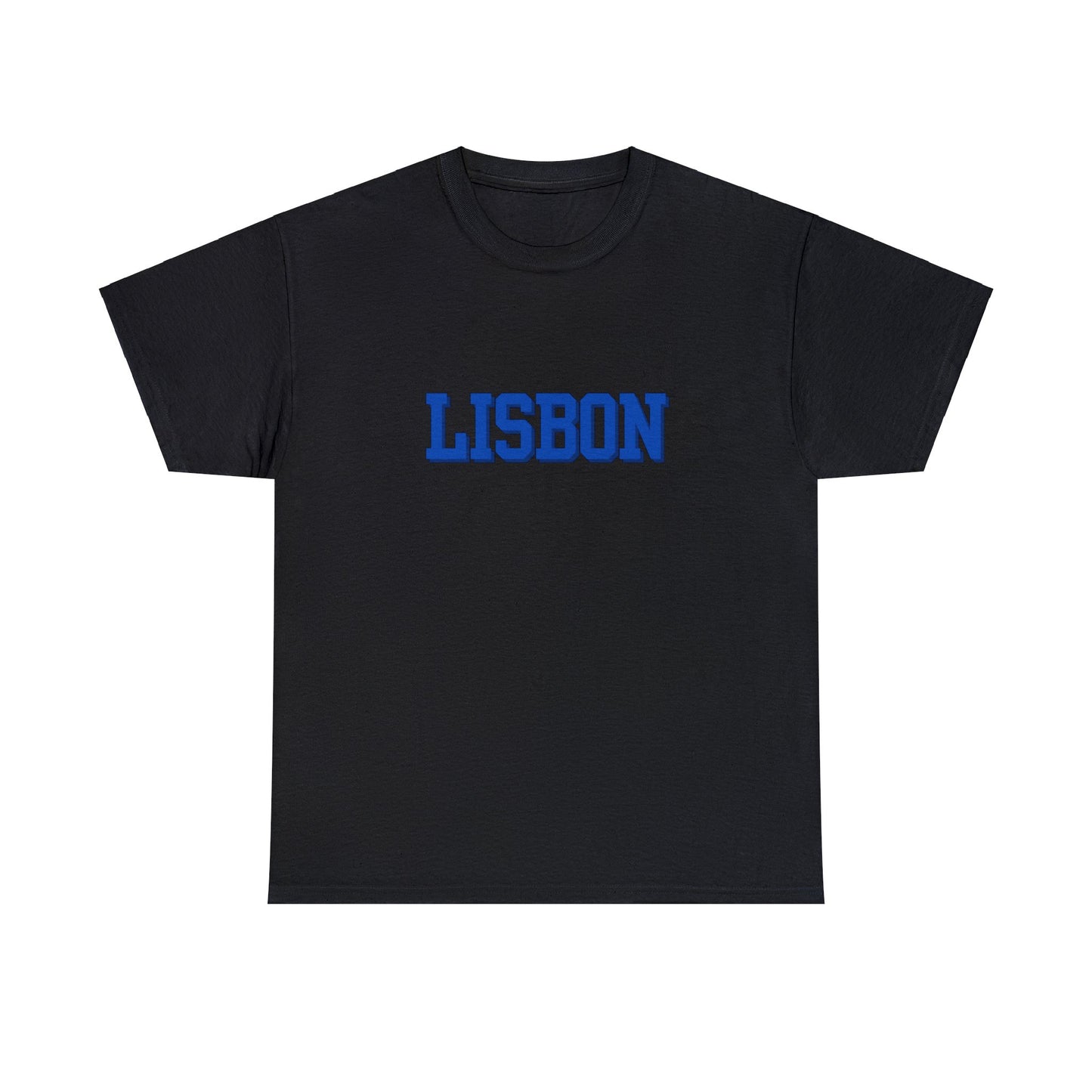 Lisbon Block Lettered- Unisex T-Shirt