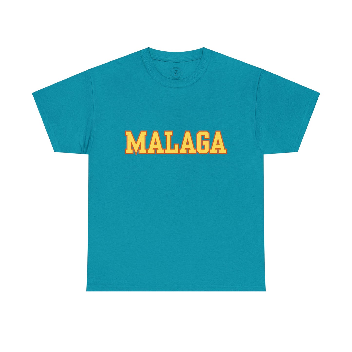 Spain Malaga Block Font- Unisex T-Shirt