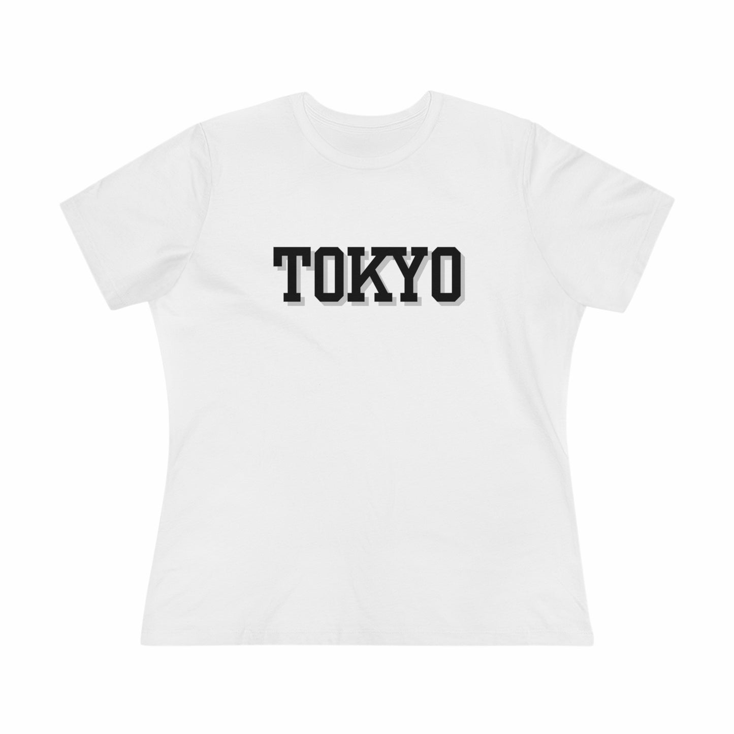 Japan Tokyo Block Font- Women's T-Shirt