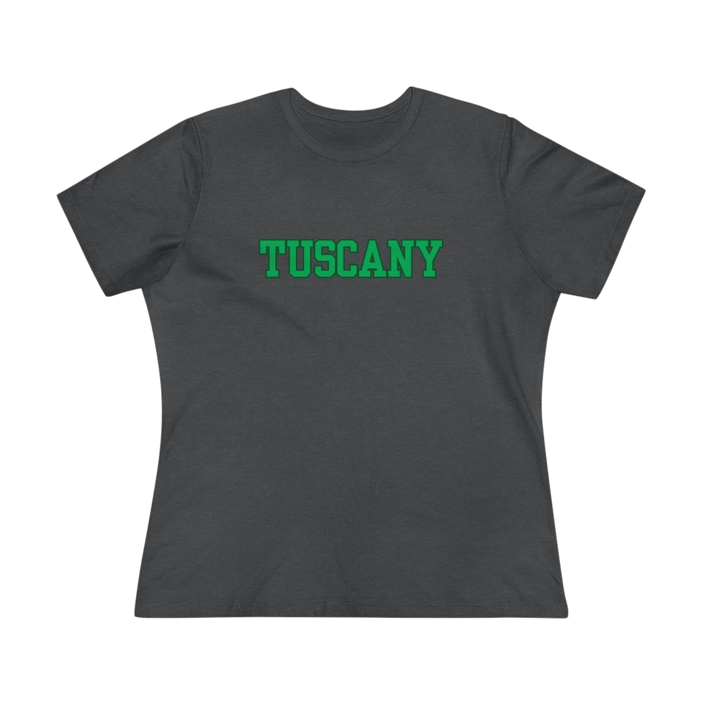 Italy Tuscany Block Font- Women's T-Shirt