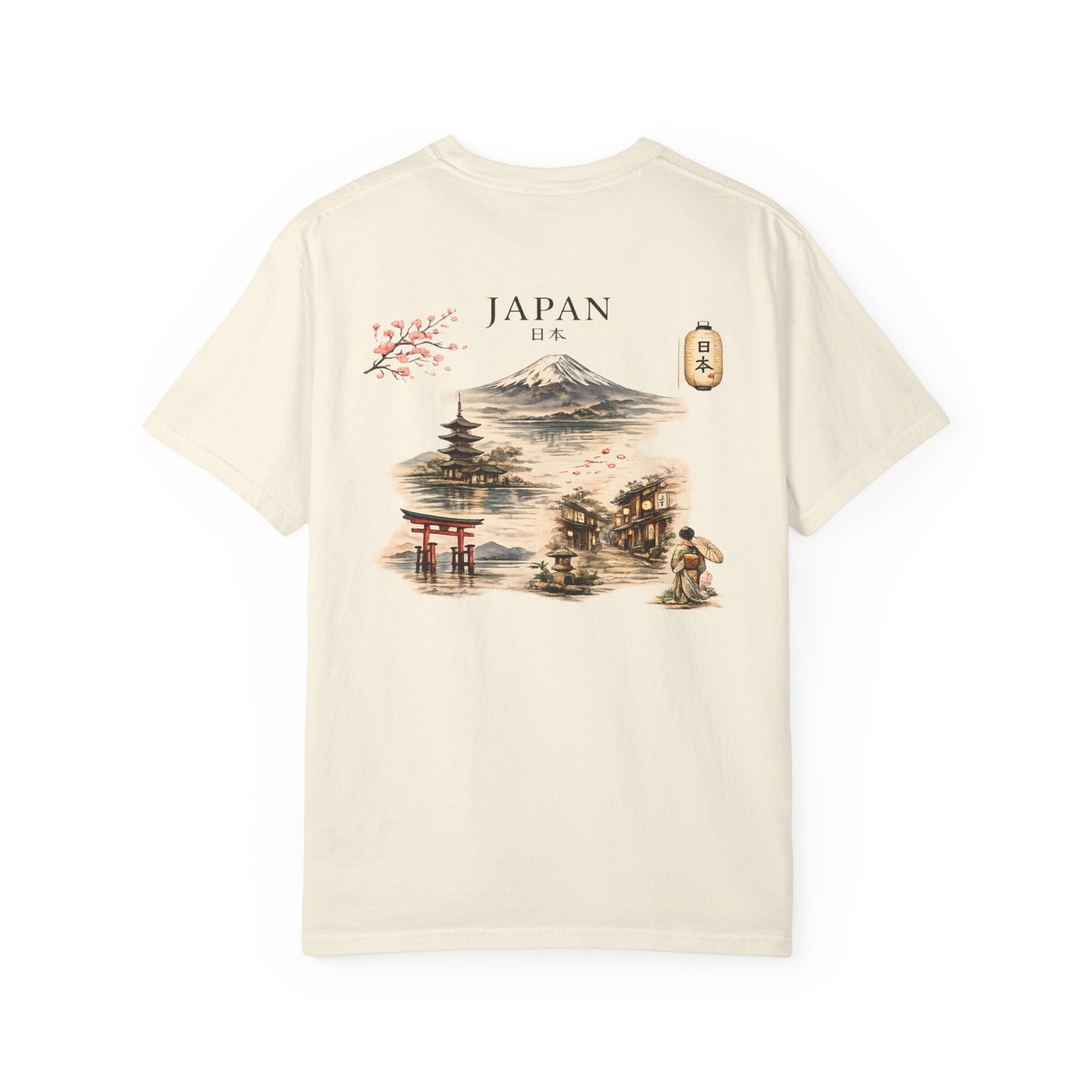 Mount Fuji & Sakura Travel T-Shirt