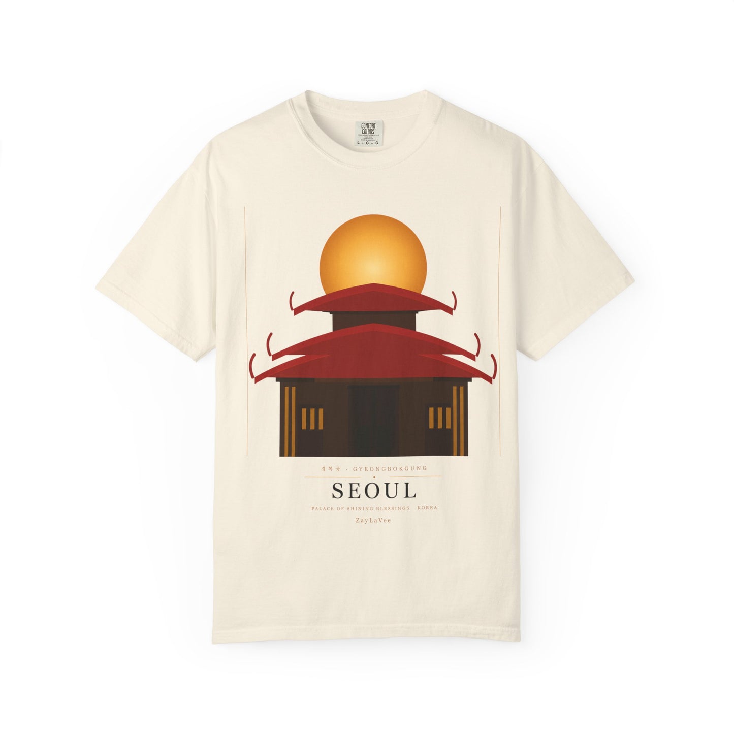 Seoul Pagoda Sunset T-Shirt