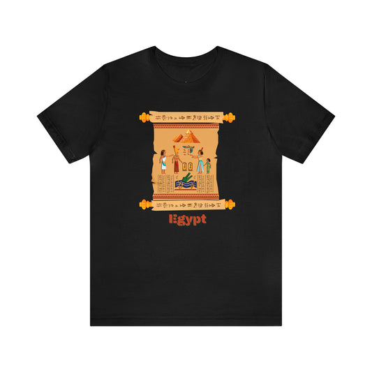 Egypt Papyrus-Short Sleeve T-Shirt