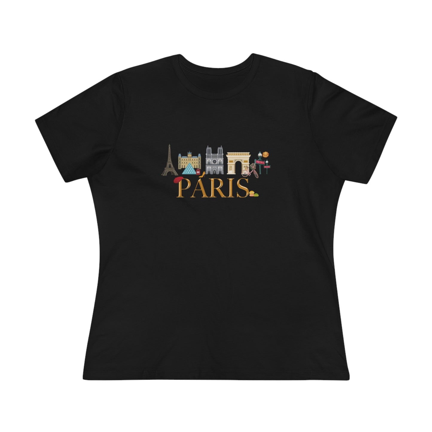 Paris Icons- Women's T-Shirt