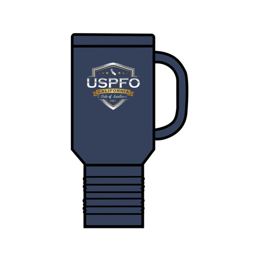 USPFO Shield- Insulated Travel Mug, 40oz