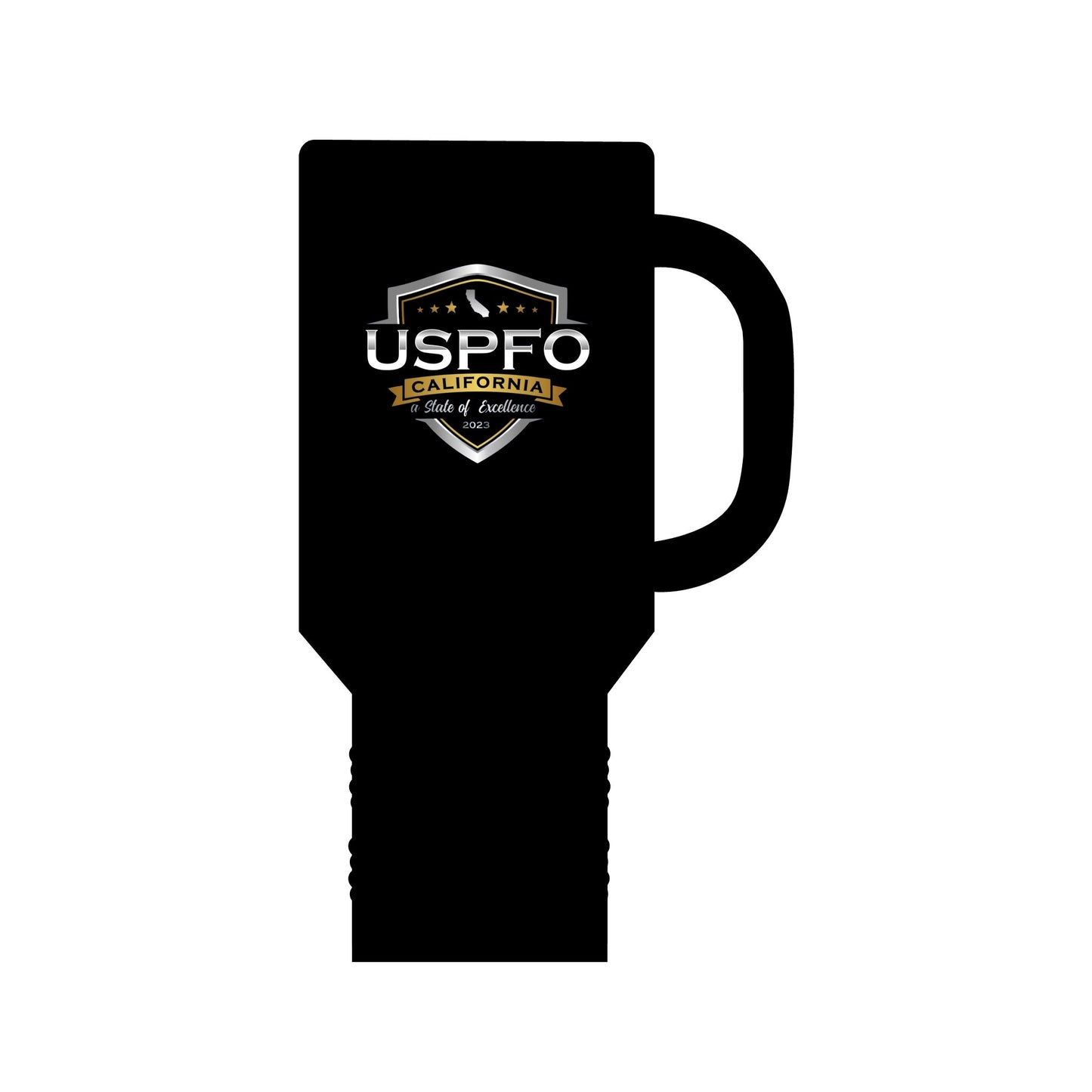 USPFO Shield- Insulated Travel Mug, 40oz