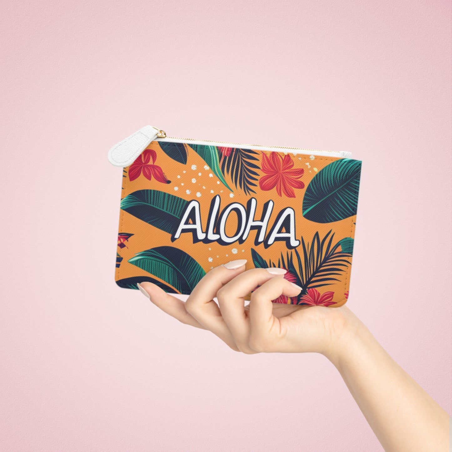 Hawaii- Aloha- 6in. Travel Clutch Bag