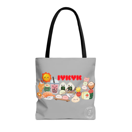 Japanese Kawaii Snacks - 16in x16in Tote Bag