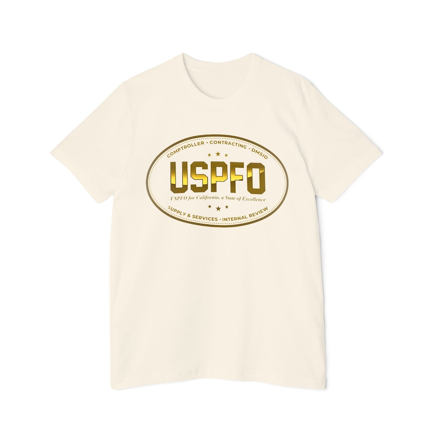 USPFO Gold Oval- Unisex T-Shirt