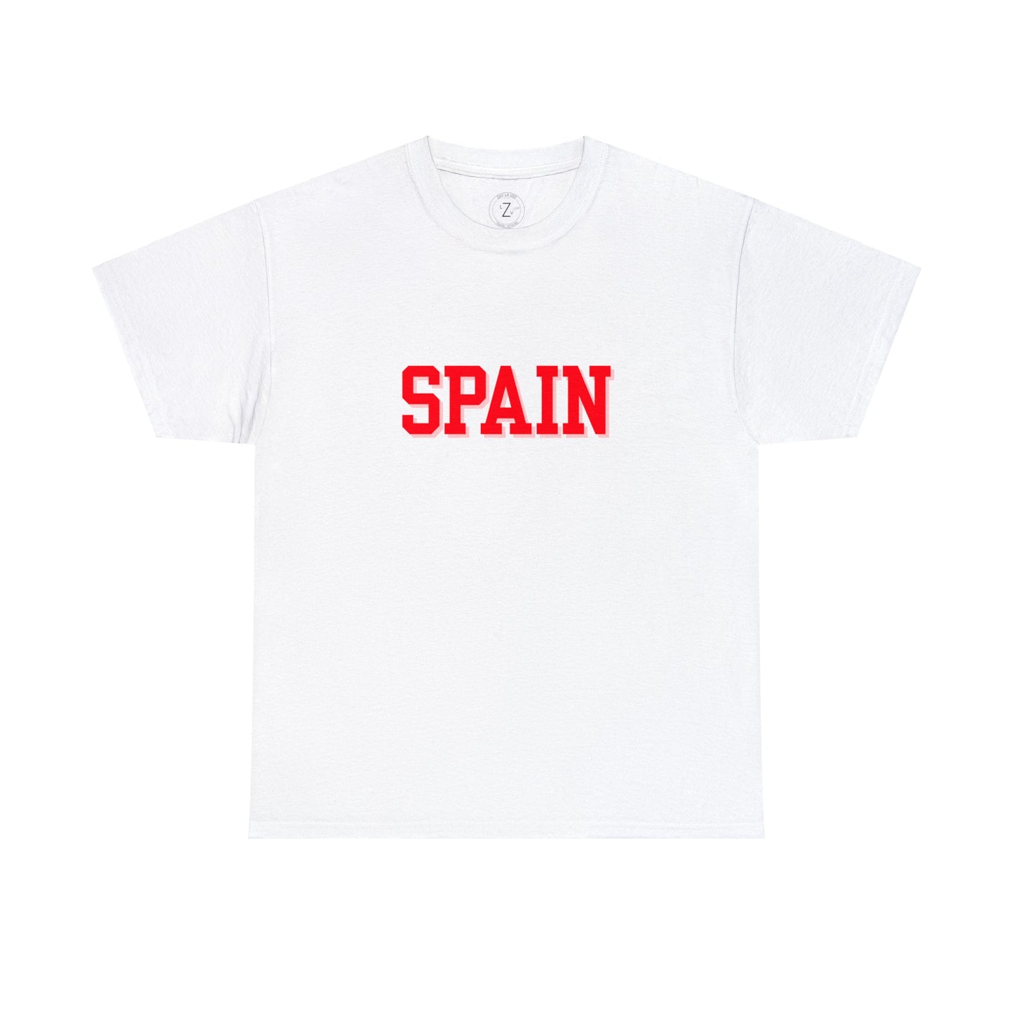 Spain Block Lettered- Unisex T-Shirt