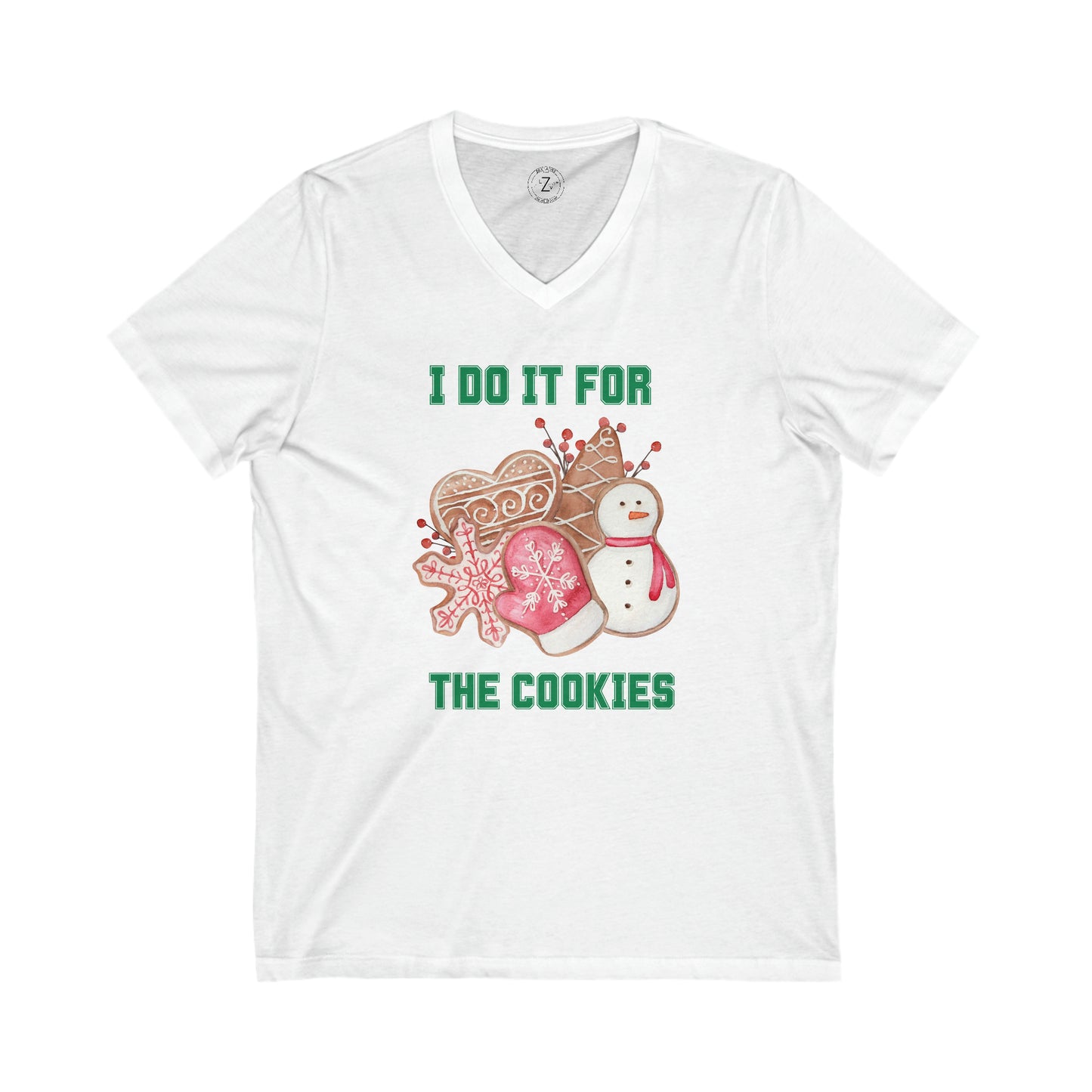 Cookies Holiday- Unisex V-Neck T-Shirt