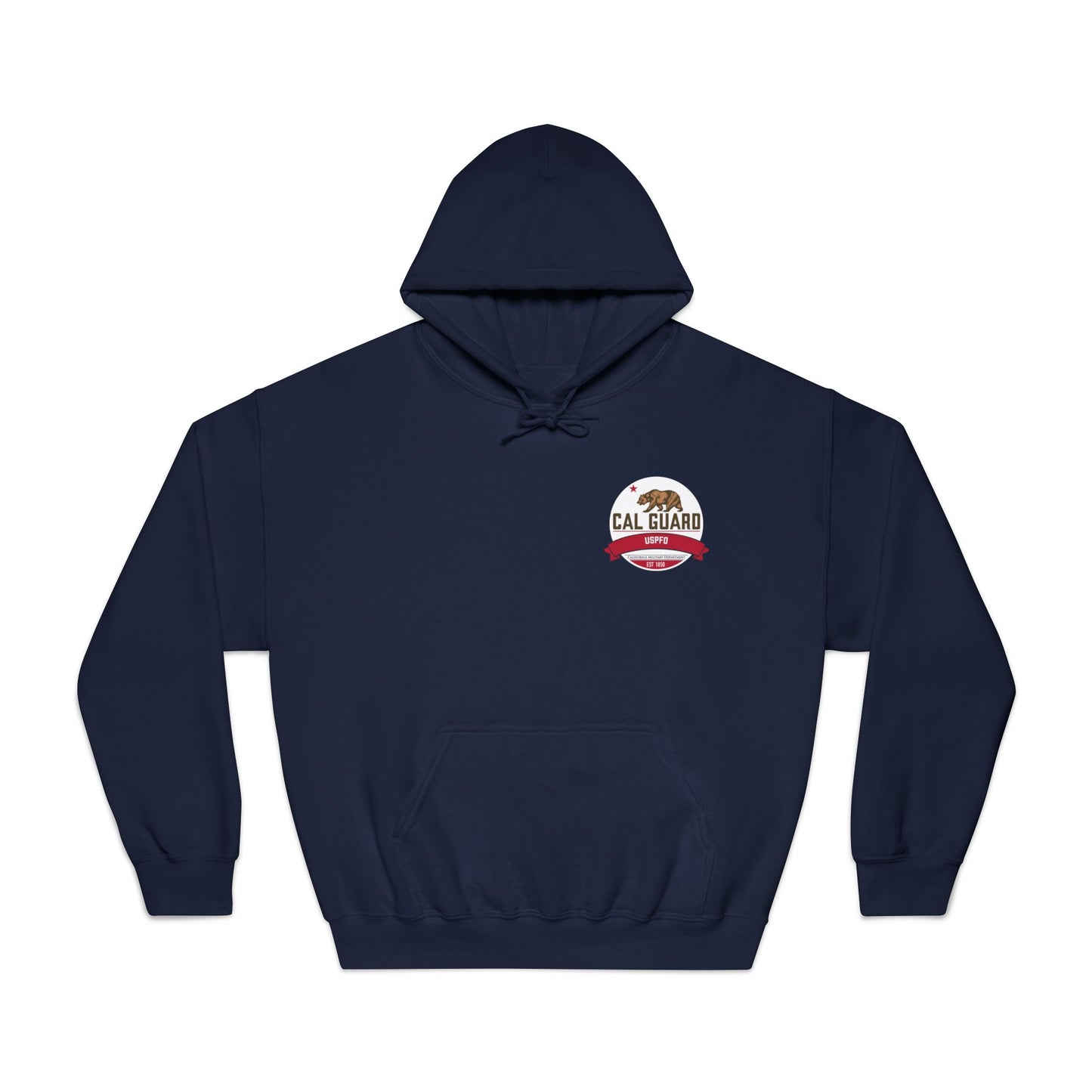 USPFO Official Logo- Unisex DryBlend® Hoodie Front and Back Print