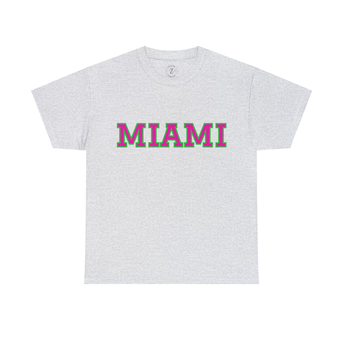 Florida Miami Block Font- Unisex T-Shirt