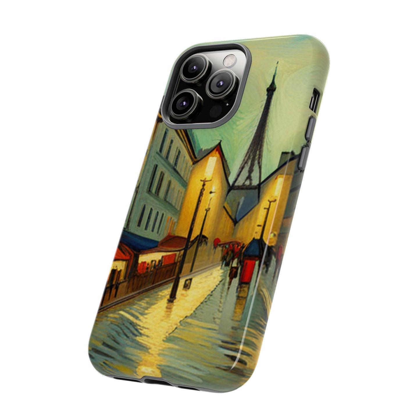 Paris Eiffel Graphic- Tough Phone Case