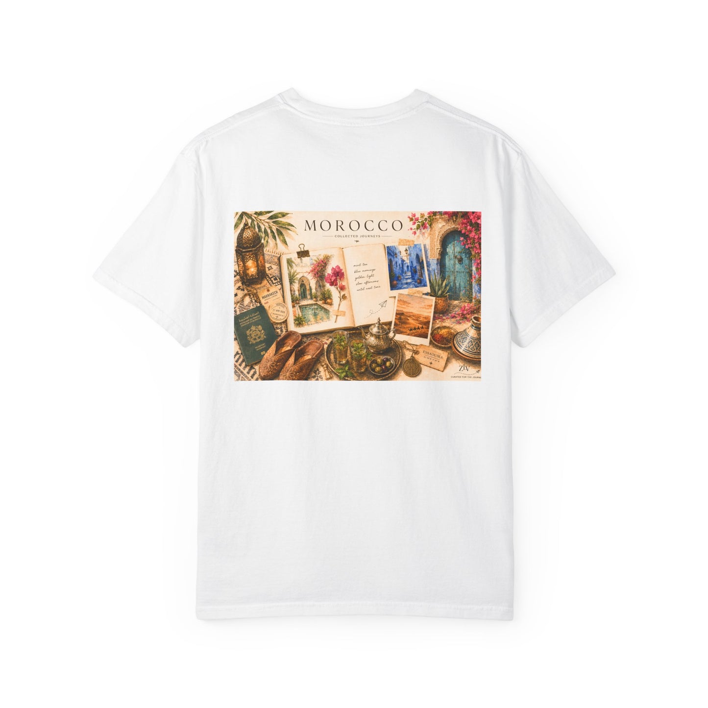 The Blue City Morocco T-Shirt