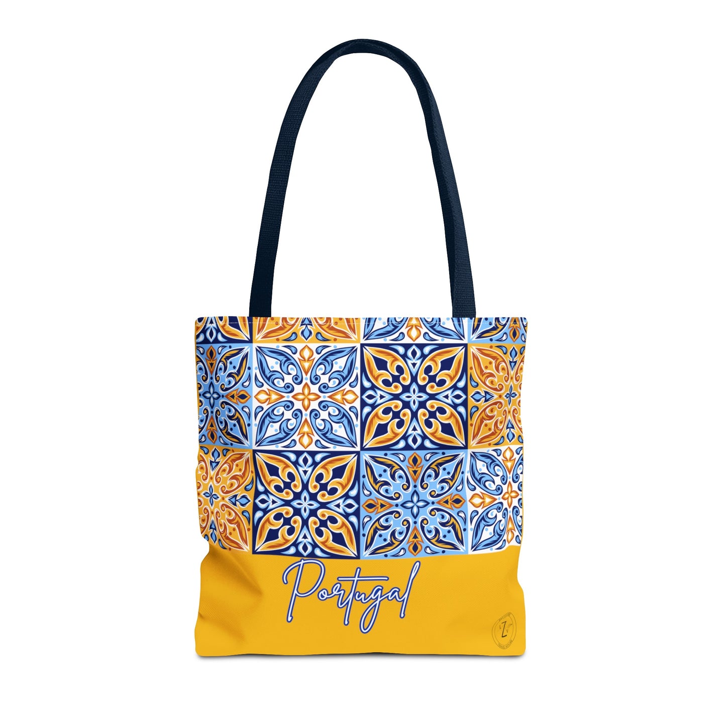 Portugal- Colorful Tile- 16in x16in- Tote Bag