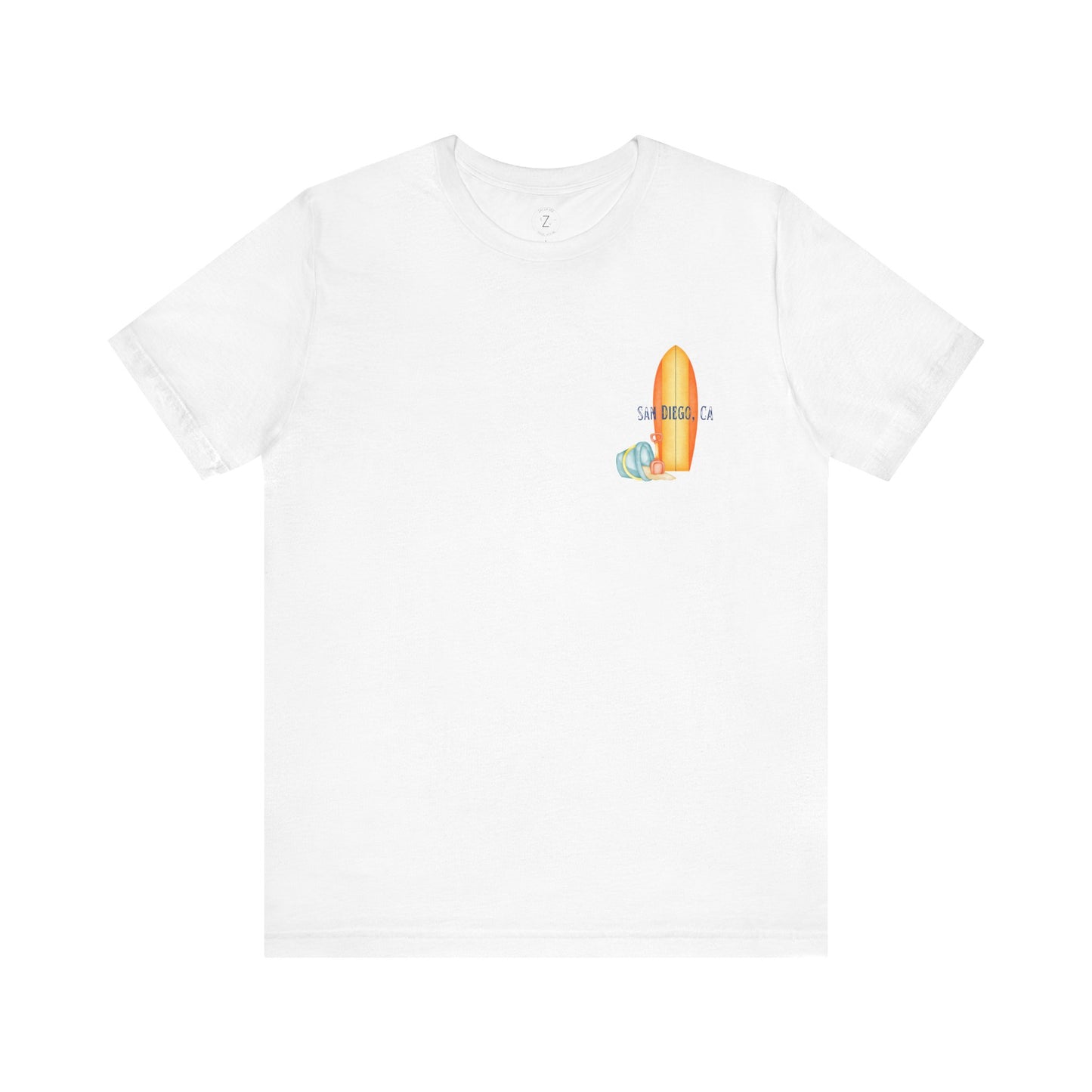 San Diego Beach T-Shirt, view 2