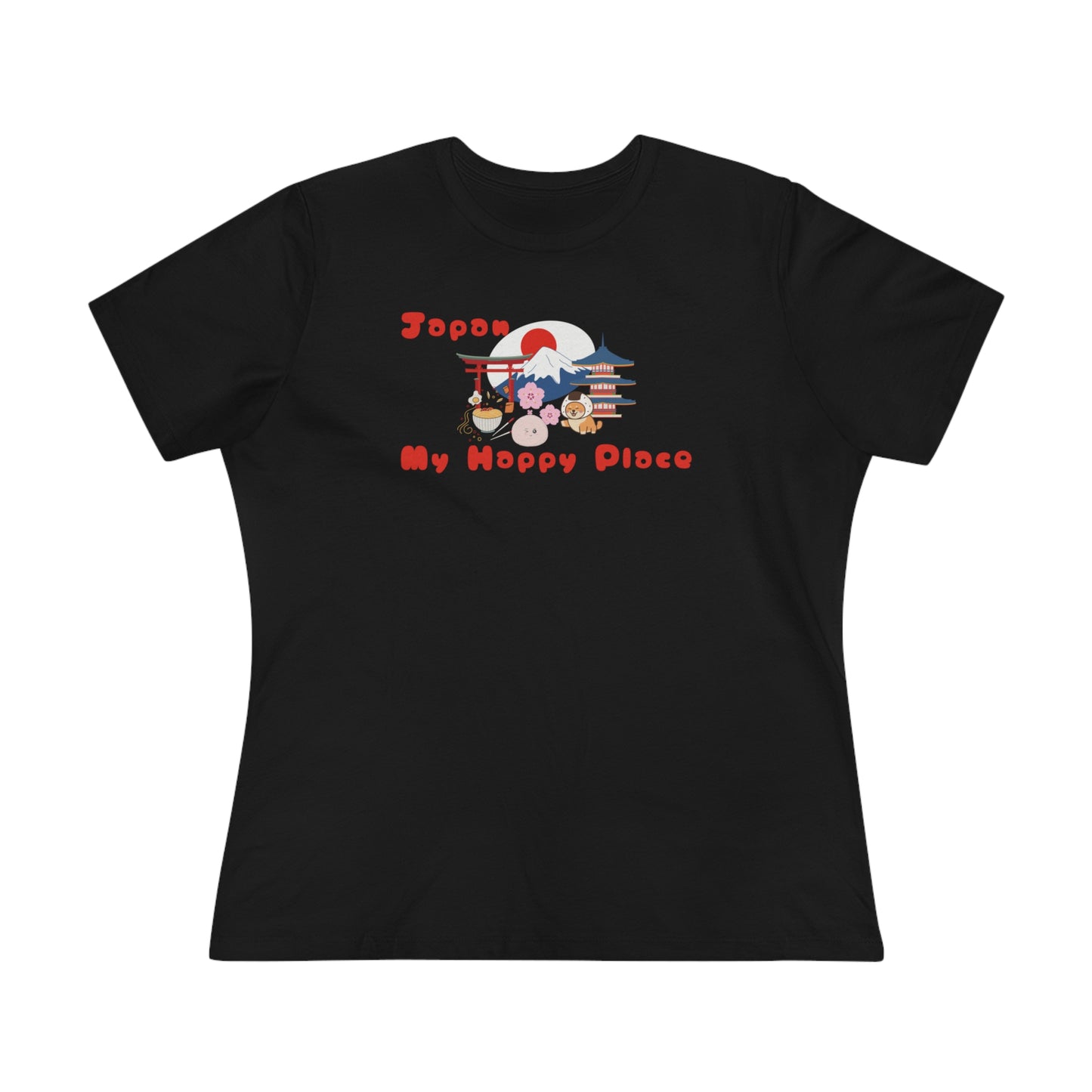 Japan Happy Place- Women's T-Shirt