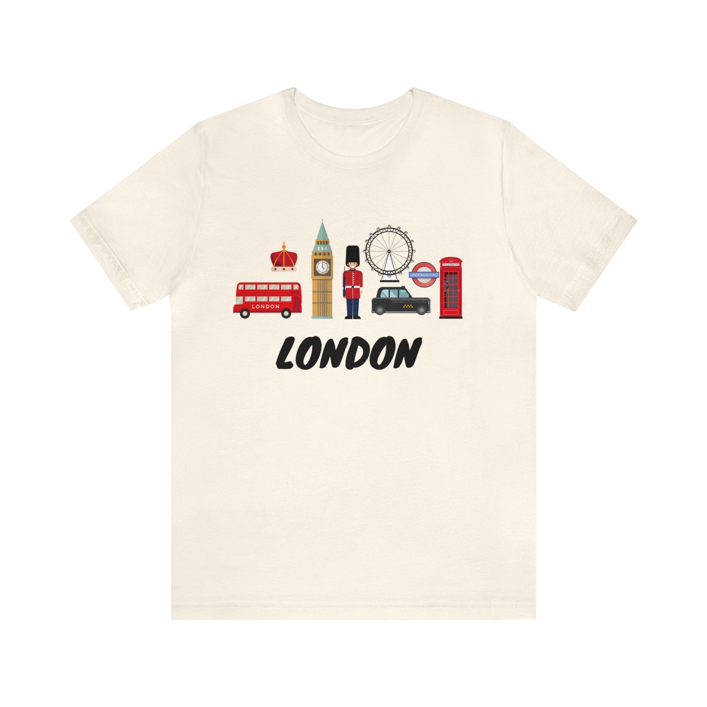 London Iconic Symbols- Unisex T-Shirt