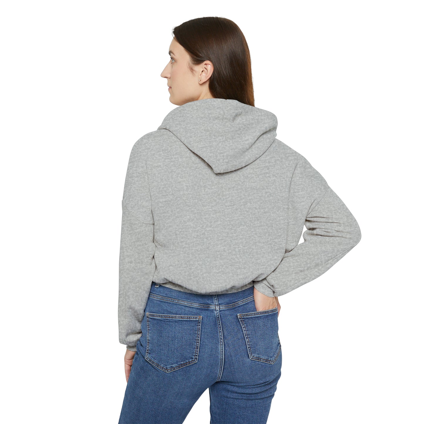 New York Iconic Symbols- Women's Cinched Hoodie