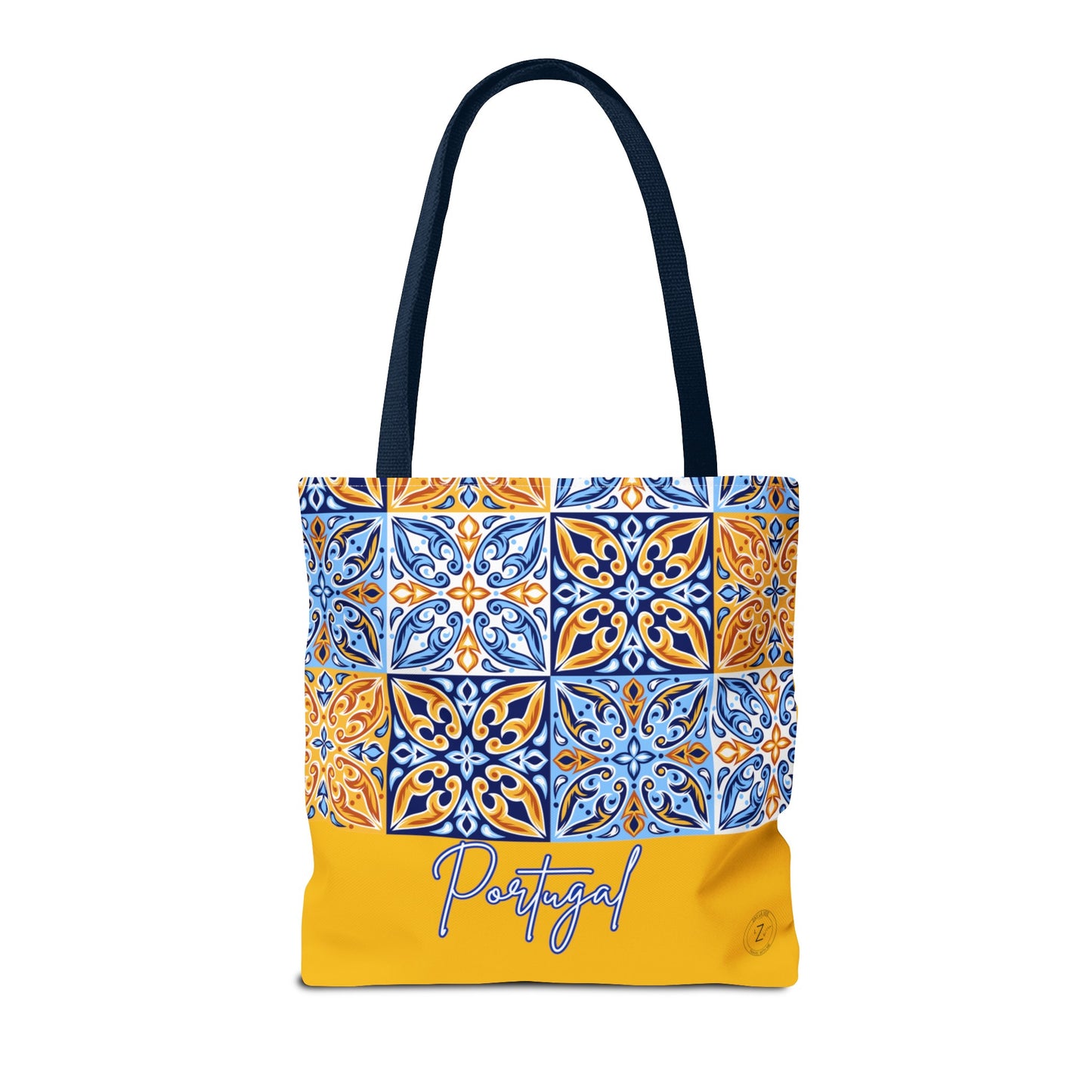 Portugal- Colorful Tile- 16in x16in- Tote Bag