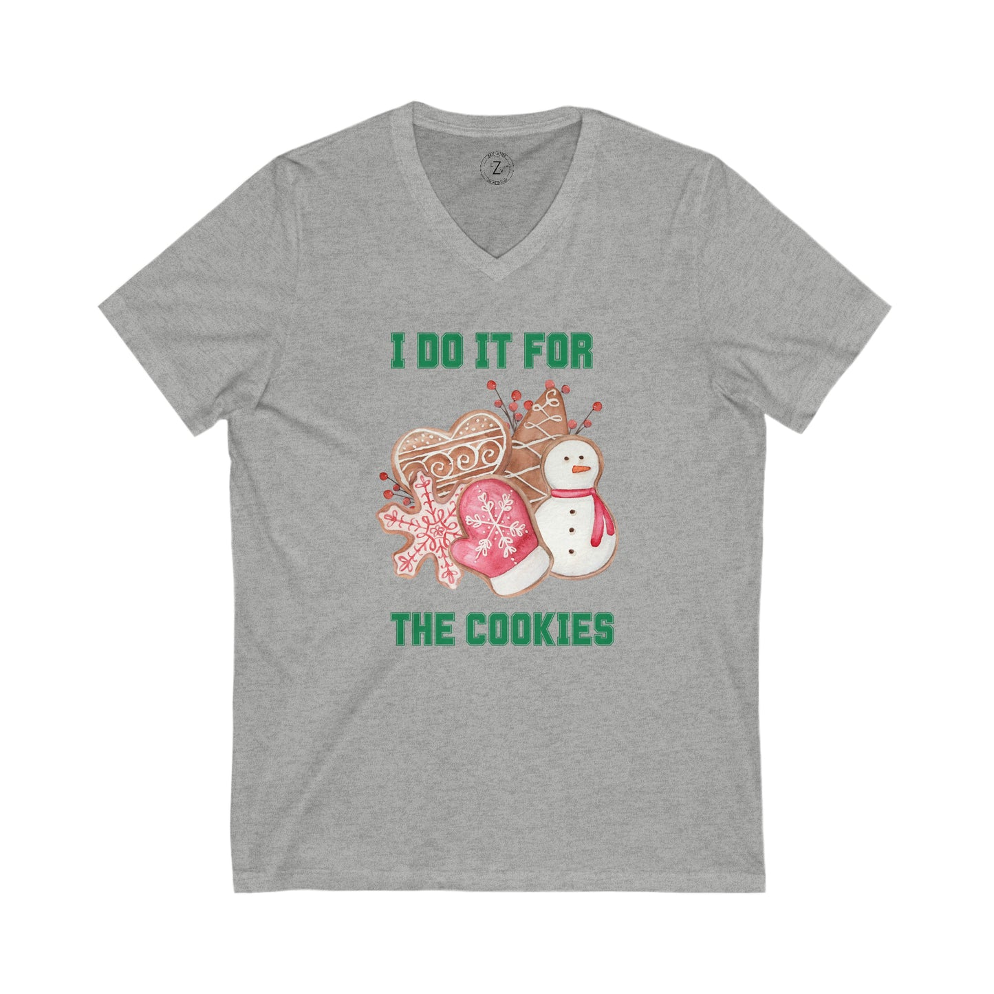 Cookies Holiday- Unisex V-Neck T-Shirt