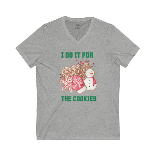 Cookies Holiday- Unisex V-Neck T-Shirt