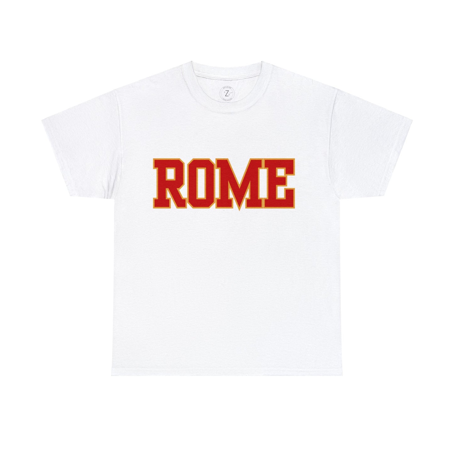 Rome Block Font- Unisex T-Shirt