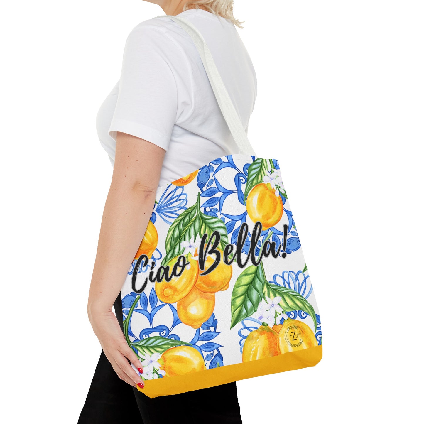 Italy Ciao Bella- 16in x16in- Tote Bag