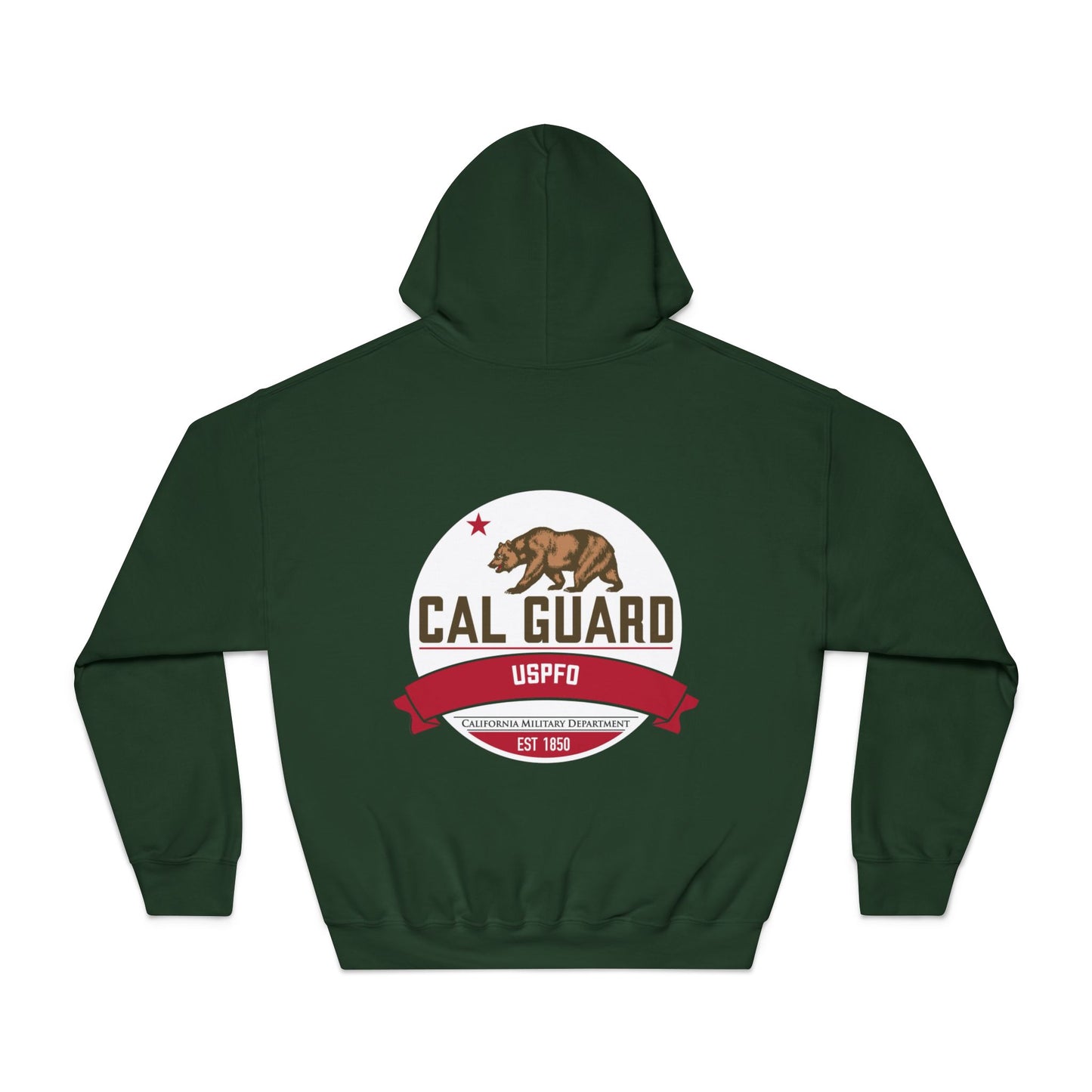 USPFO Official Logo- Unisex DryBlend® Hoodie Front and Back Print