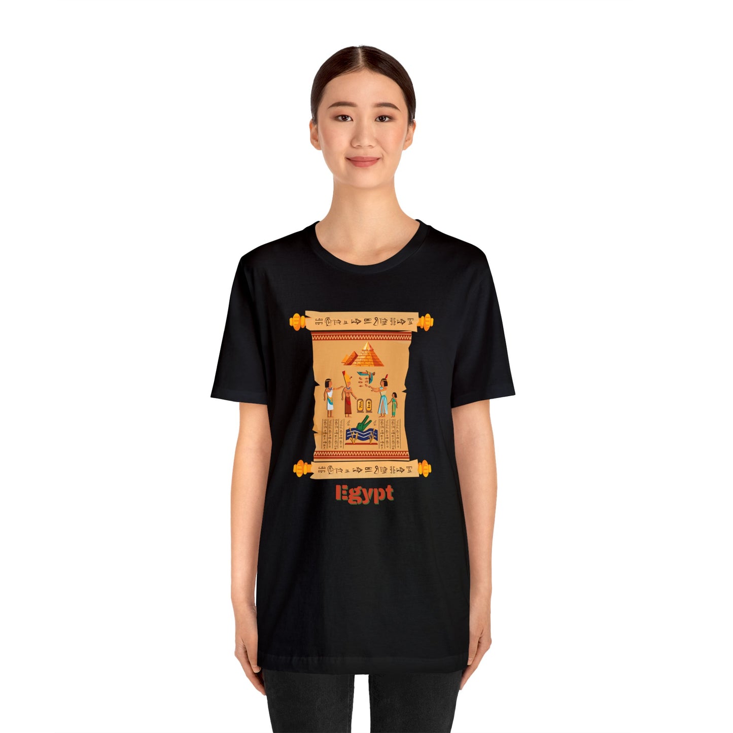 Egypt Papyrus-Short Sleeve T-Shirt