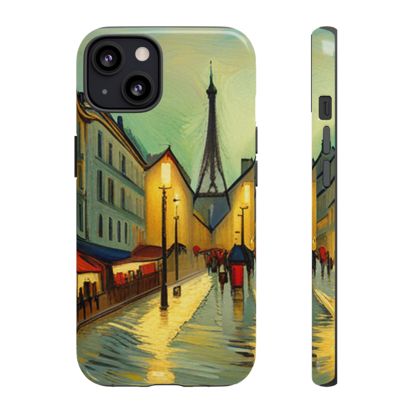 Paris Eiffel Graphic- Tough Phone Case