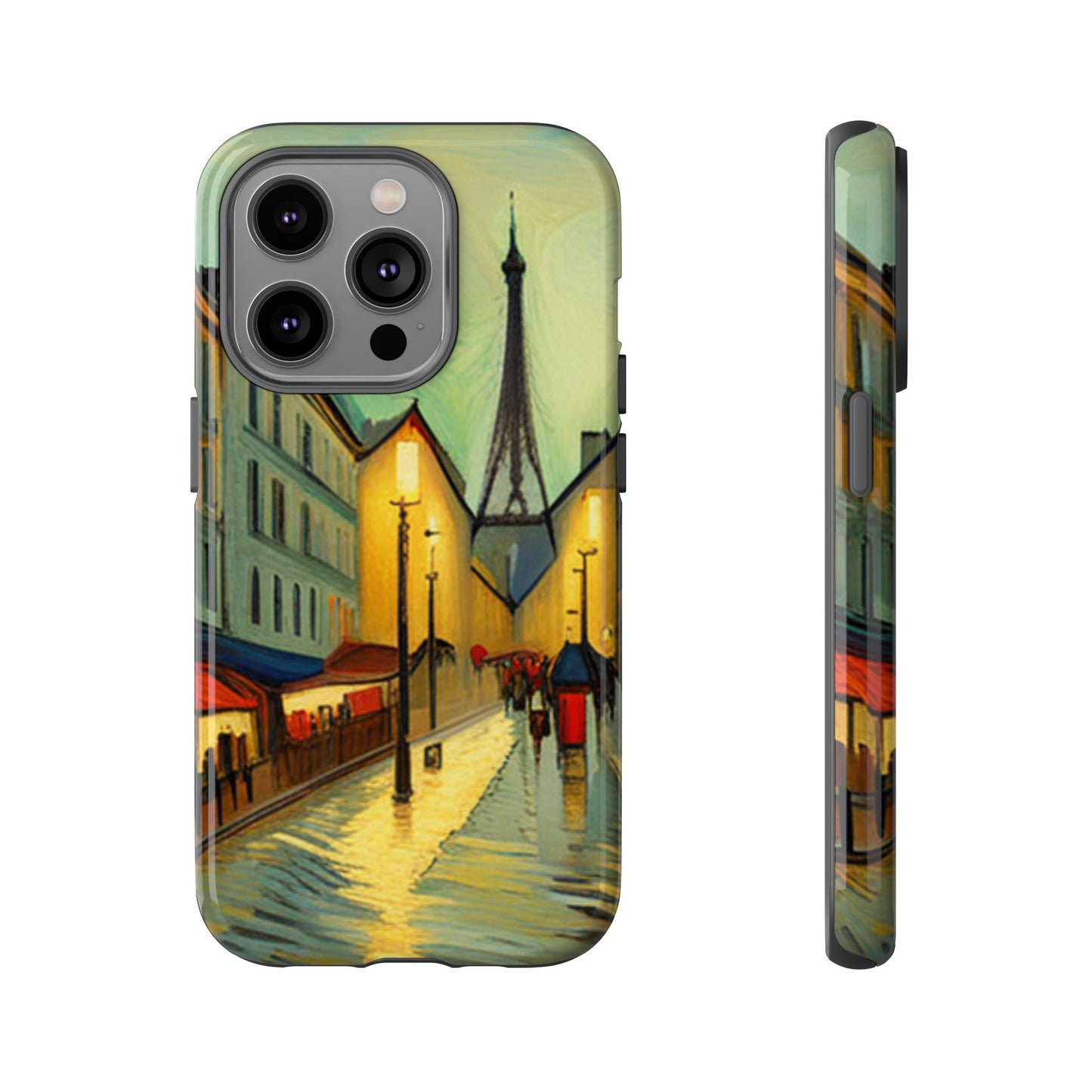 Paris Eiffel Graphic- Tough Phone Case