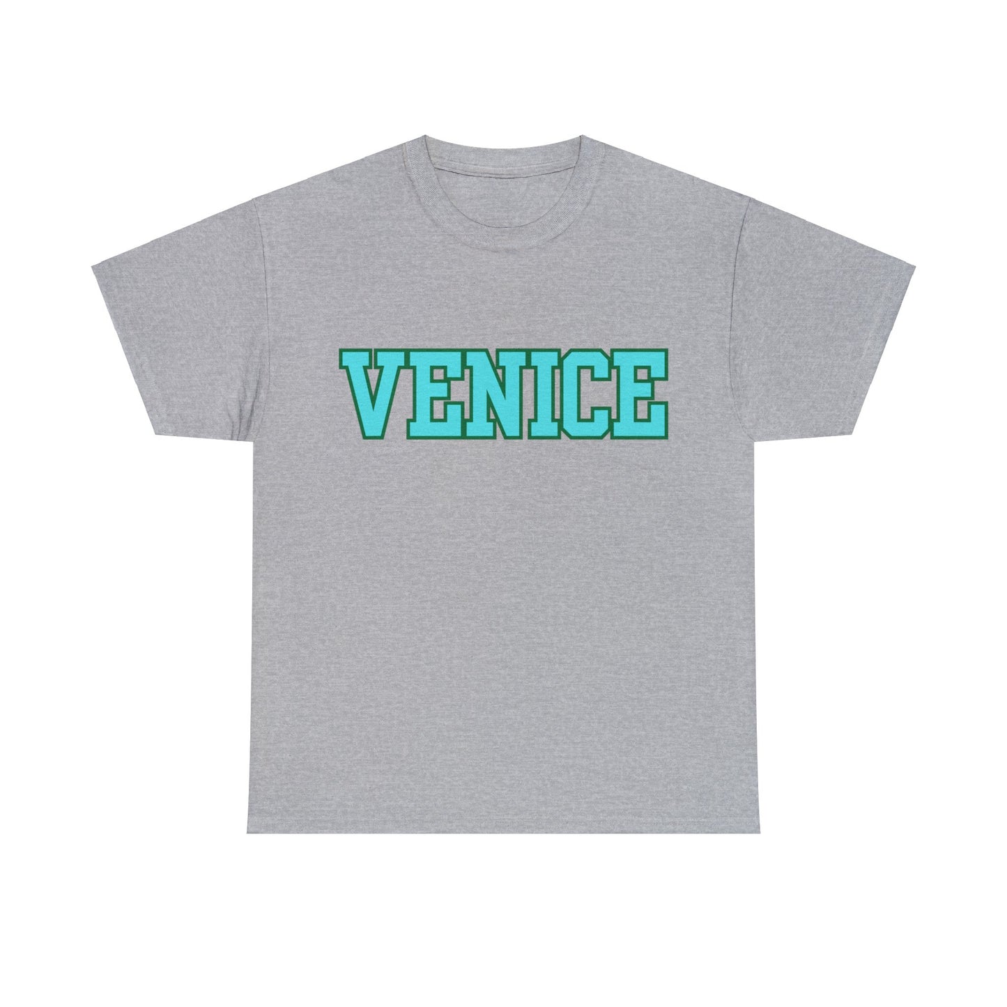 Italy Venice Block Font- Unisex T-Shirt