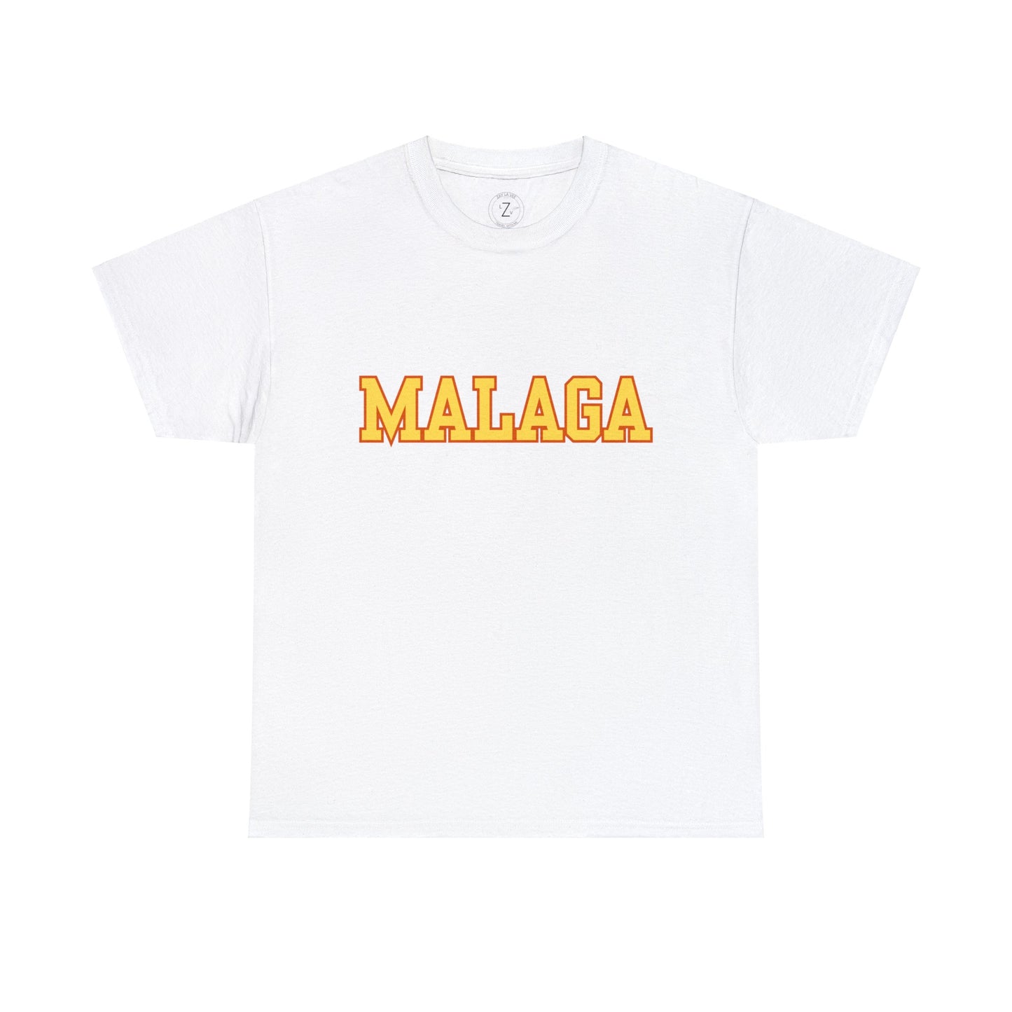 Spain Malaga Block Font- Unisex T-Shirt