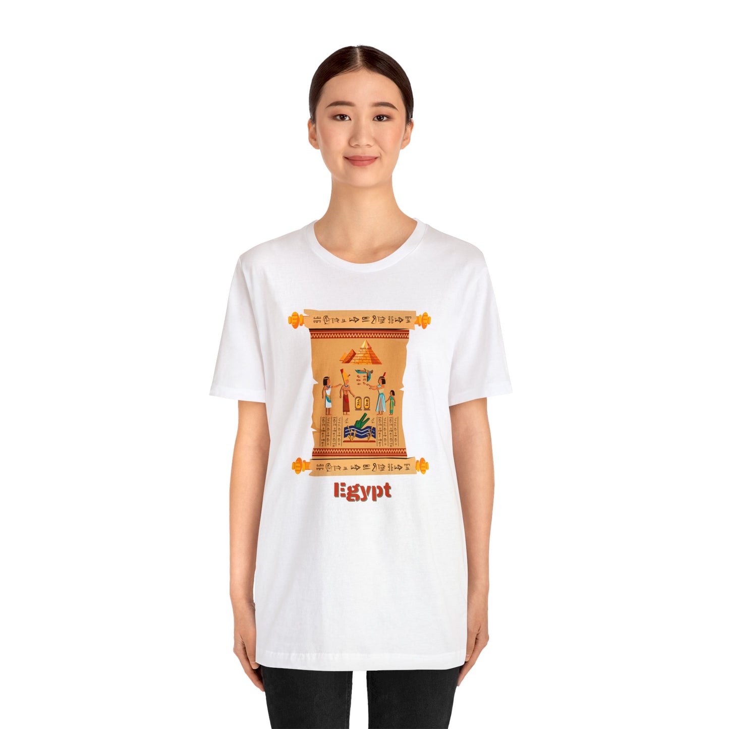 Egypt Papyrus-Short Sleeve T-Shirt