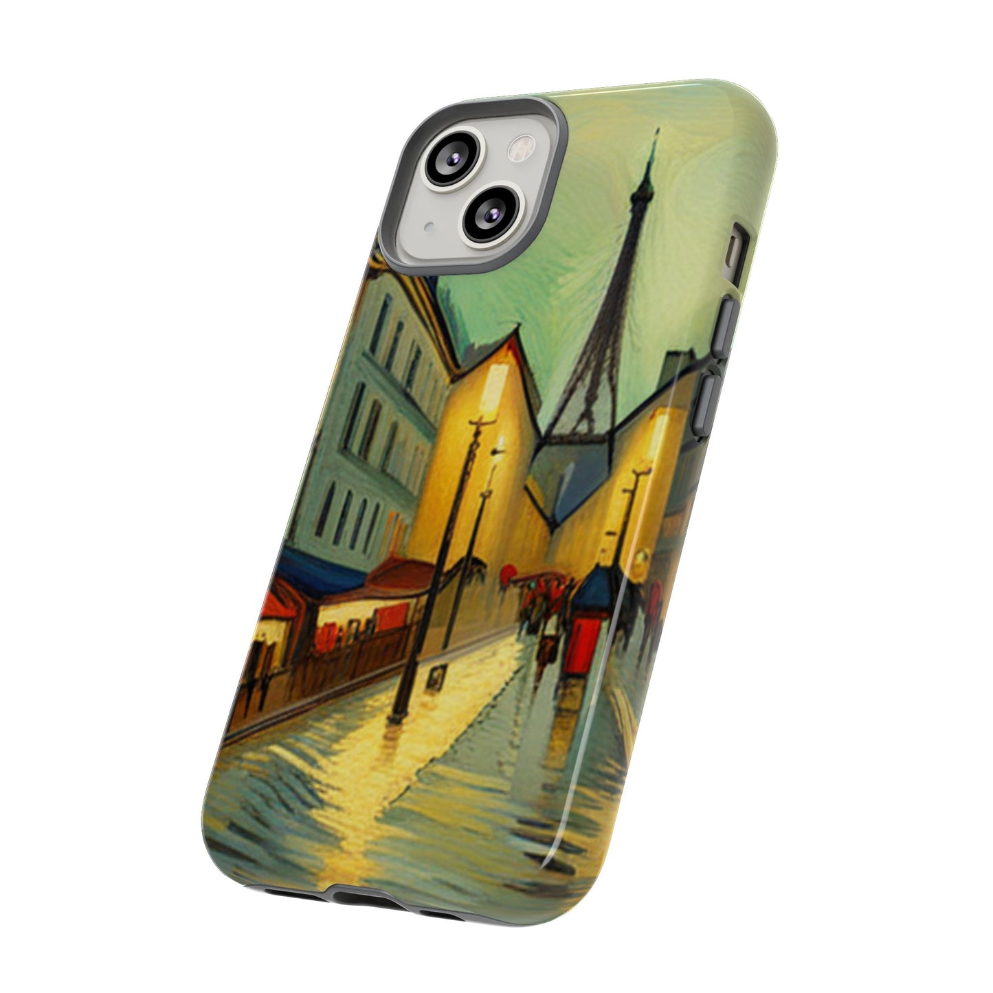 Paris Eiffel Graphic- Tough Phone Case