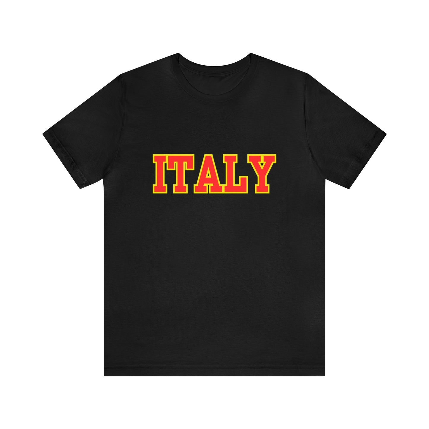 Italy Block Font- Unisex T-Shirt