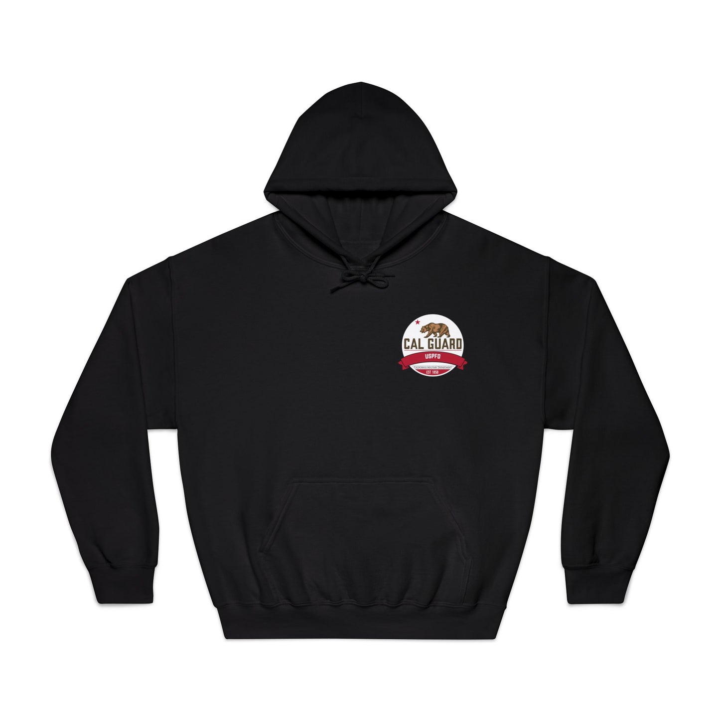 USPFO Official Logo- Unisex DryBlend® Hoodie Front and Back Print