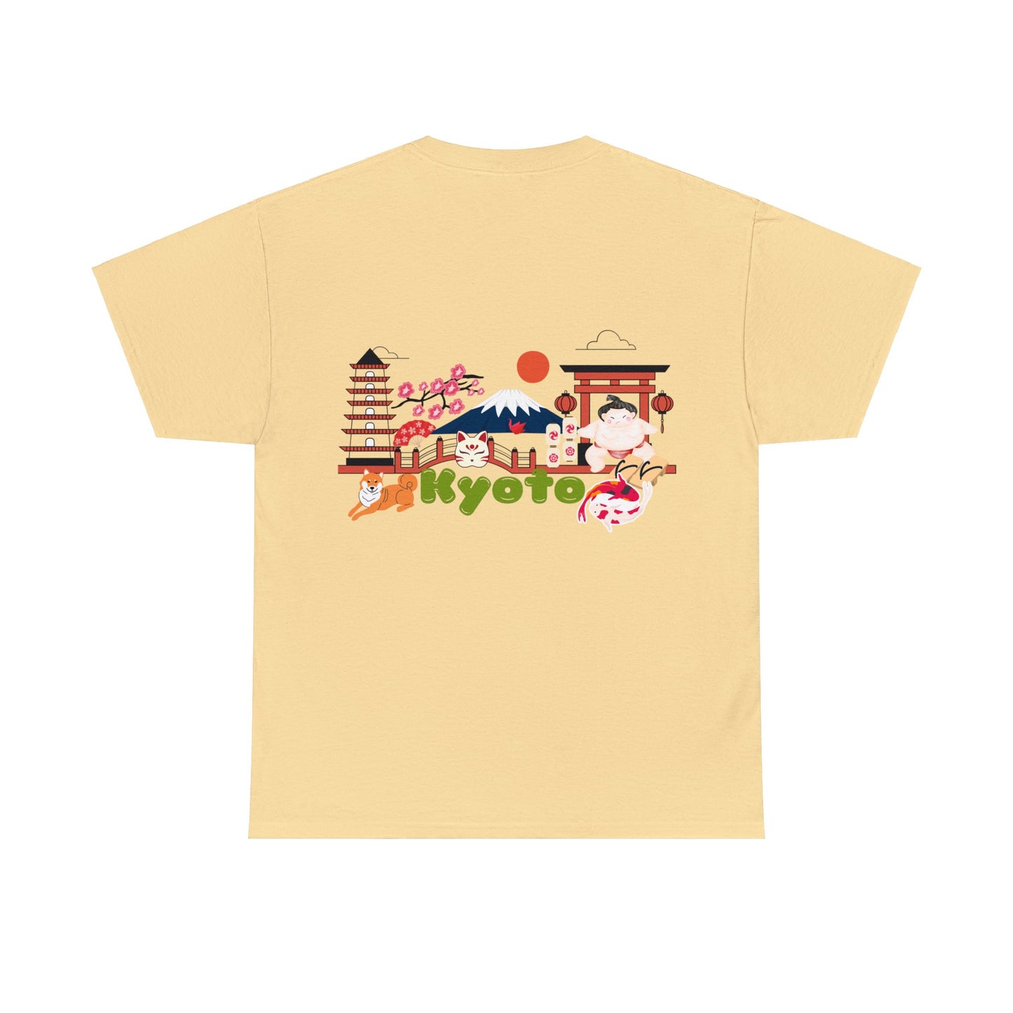 Kyoto Japan Mt Fuji Sumo- Unisex T-Shirt