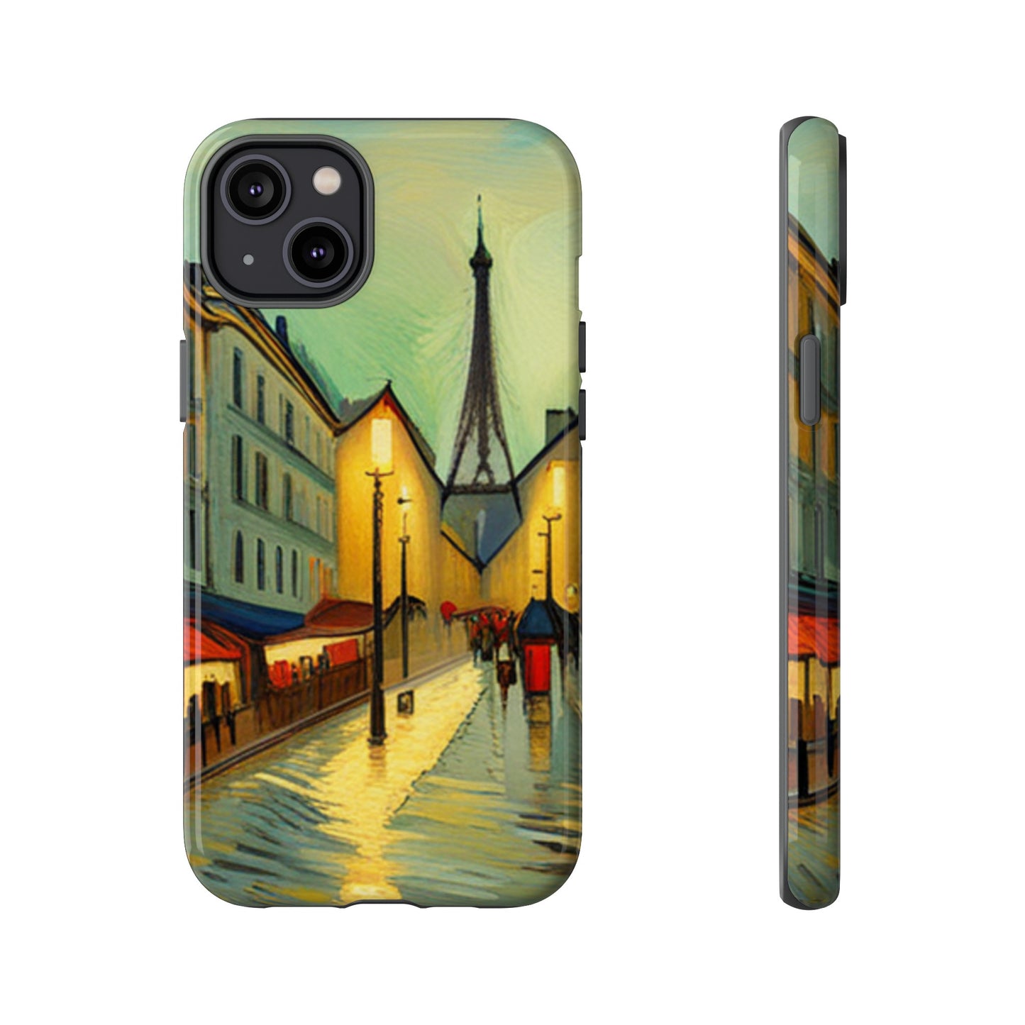 Paris Eiffel Graphic- Tough Phone Case