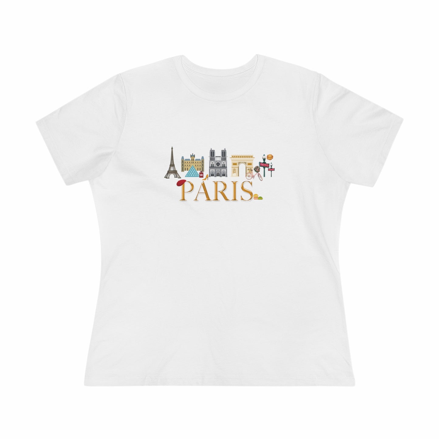 Paris Icons- Women's T-Shirt