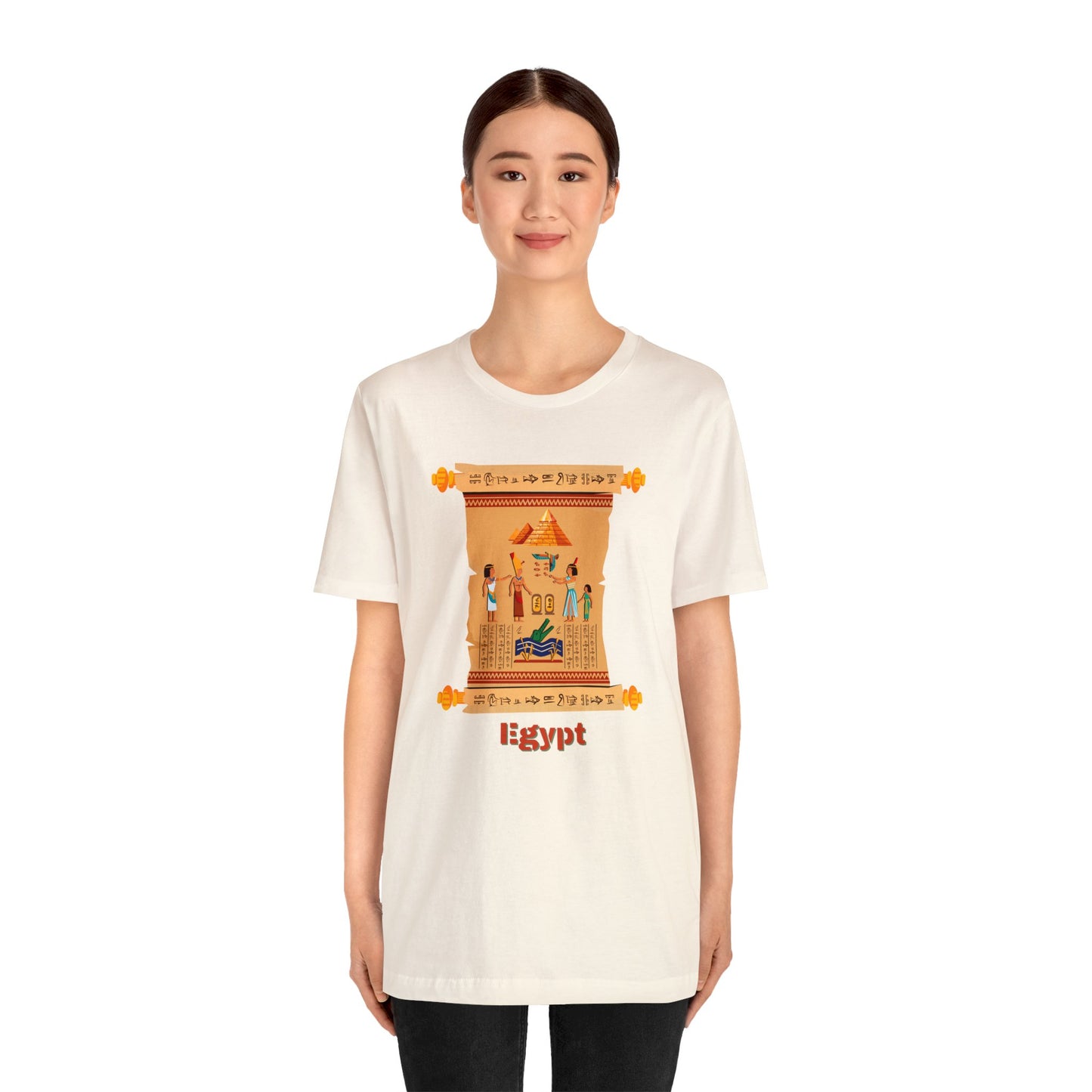 Egypt Papyrus-Short Sleeve T-Shirt