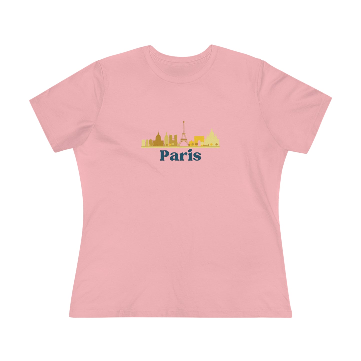 Paris City Skyline- Women's T-Shirt