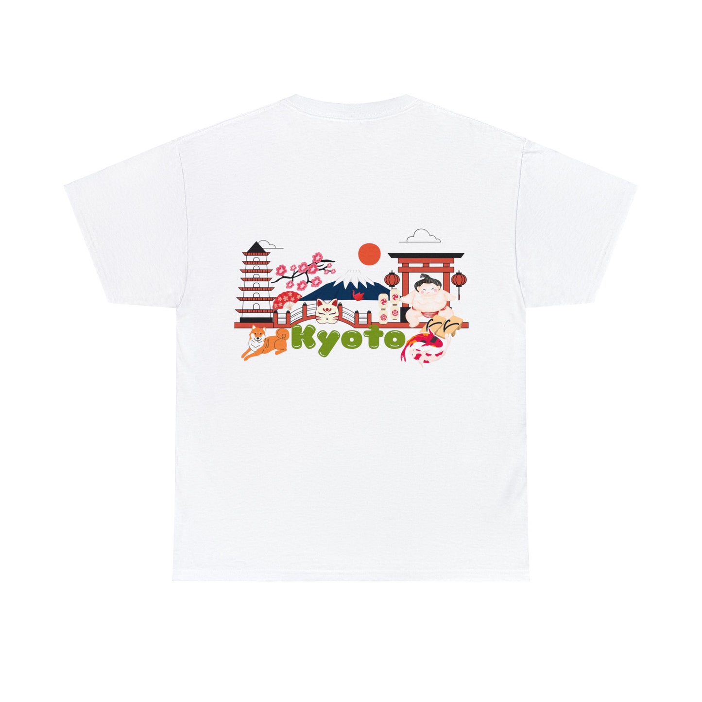 Kyoto Japan Mt Fuji Sumo- Unisex T-Shirt