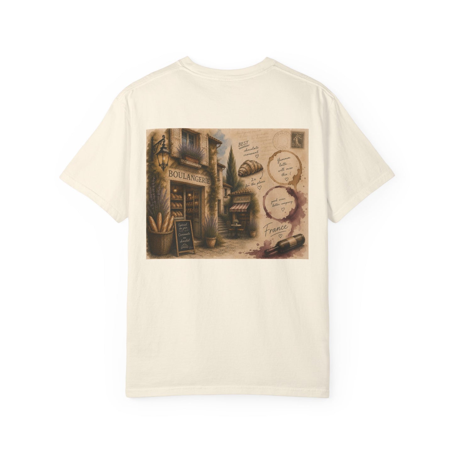 French Bakery Vintage Travel T-Shirt