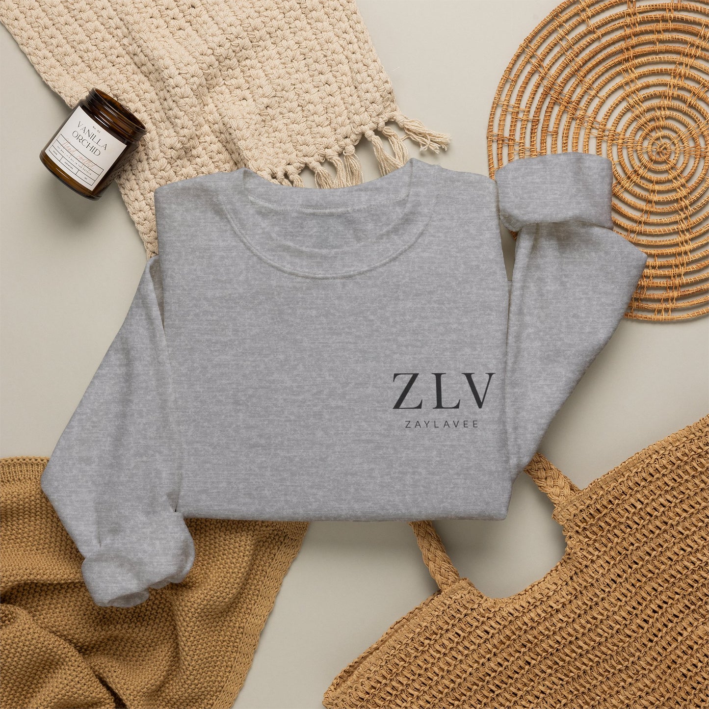 ZLV Minimalist Logo Crewneck Sweatshirt