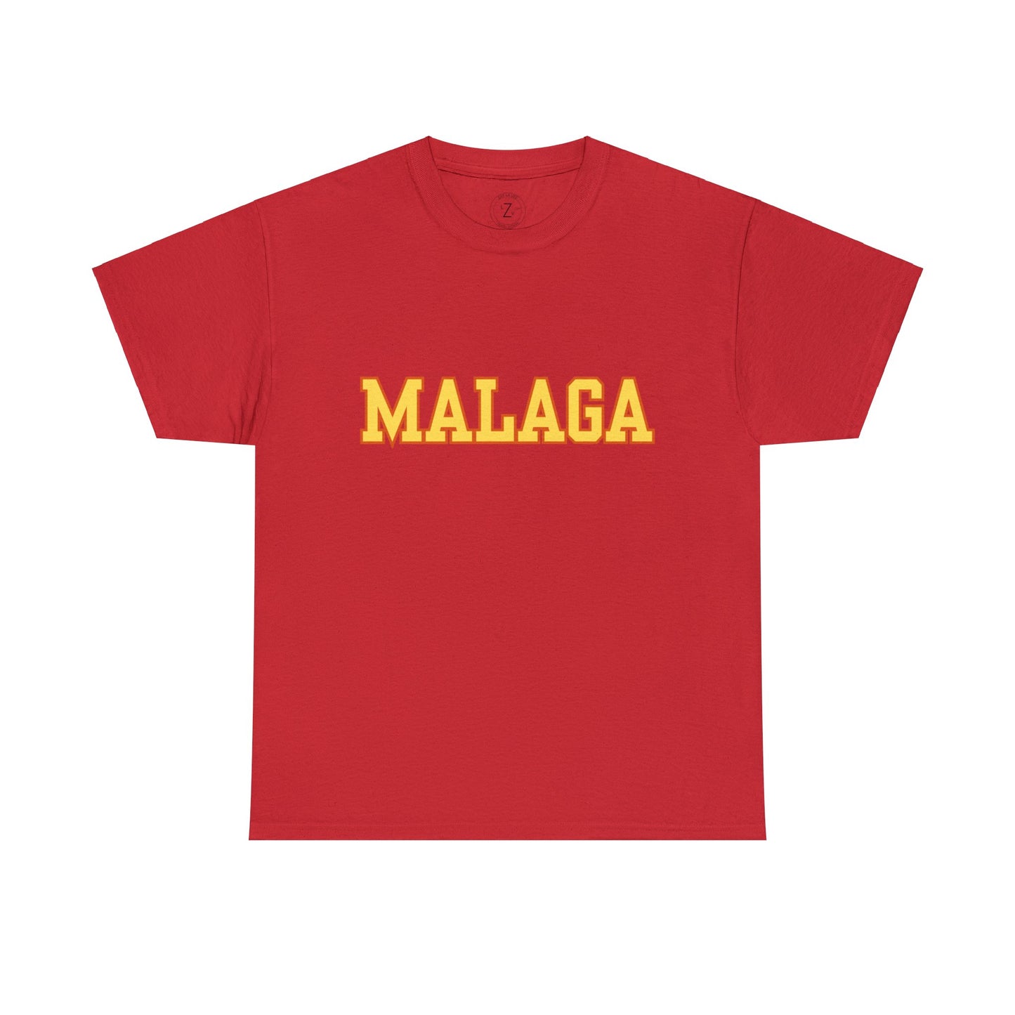 Spain Malaga Block Font- Unisex T-Shirt