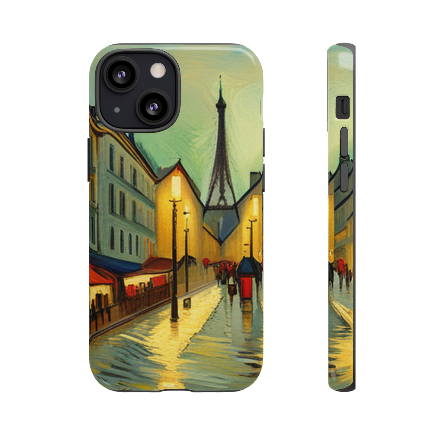 Paris Eiffel Graphic- Tough Phone Case